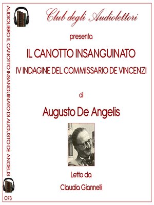 cover image of Il Canotto Insanguinato